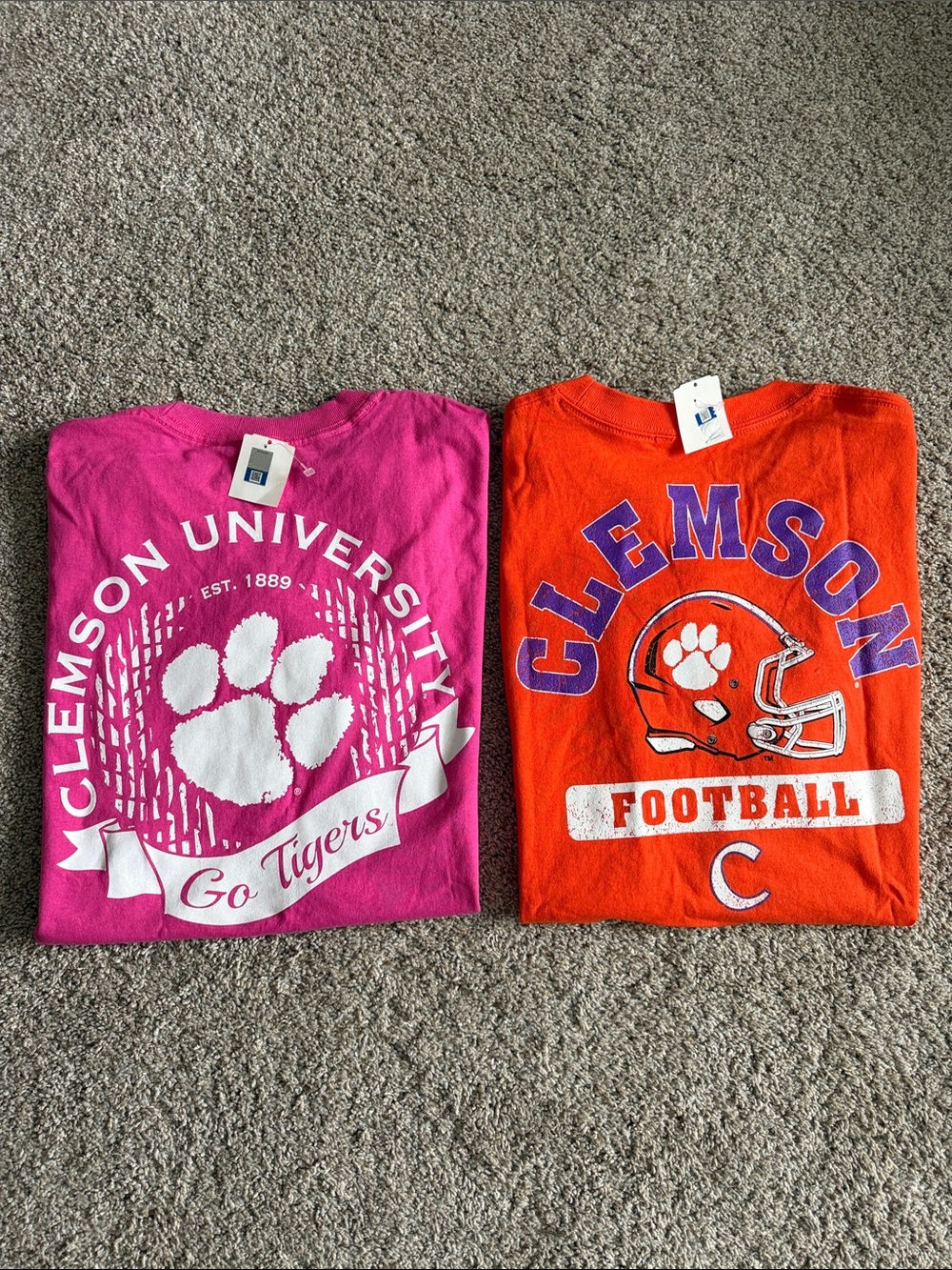 Clemson T Shirts (2)